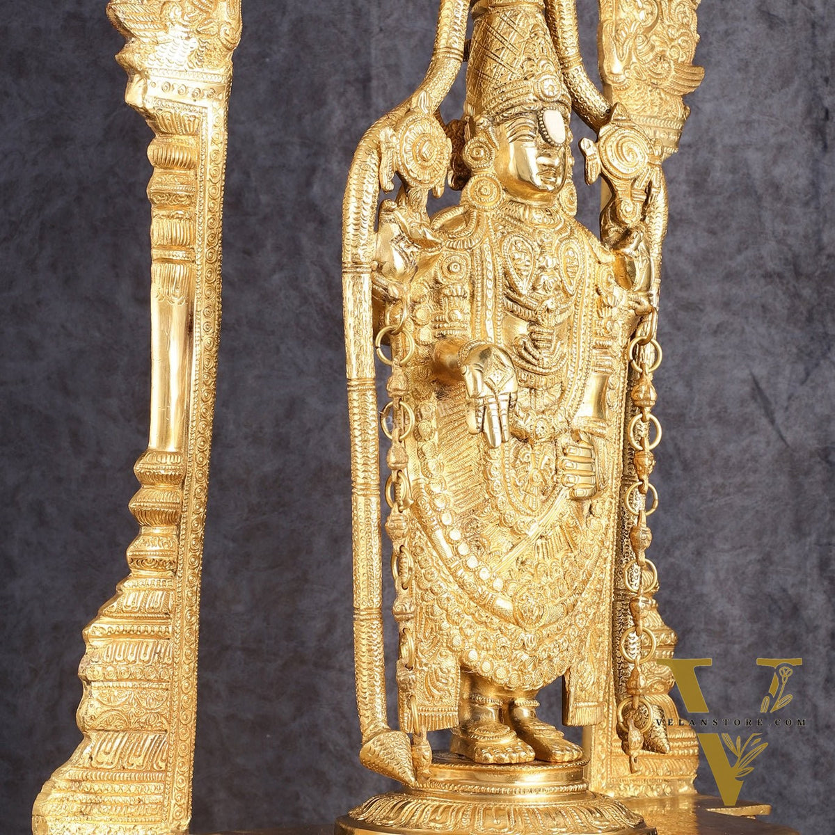 Tirupati Balaji Brass Idol 25 inches