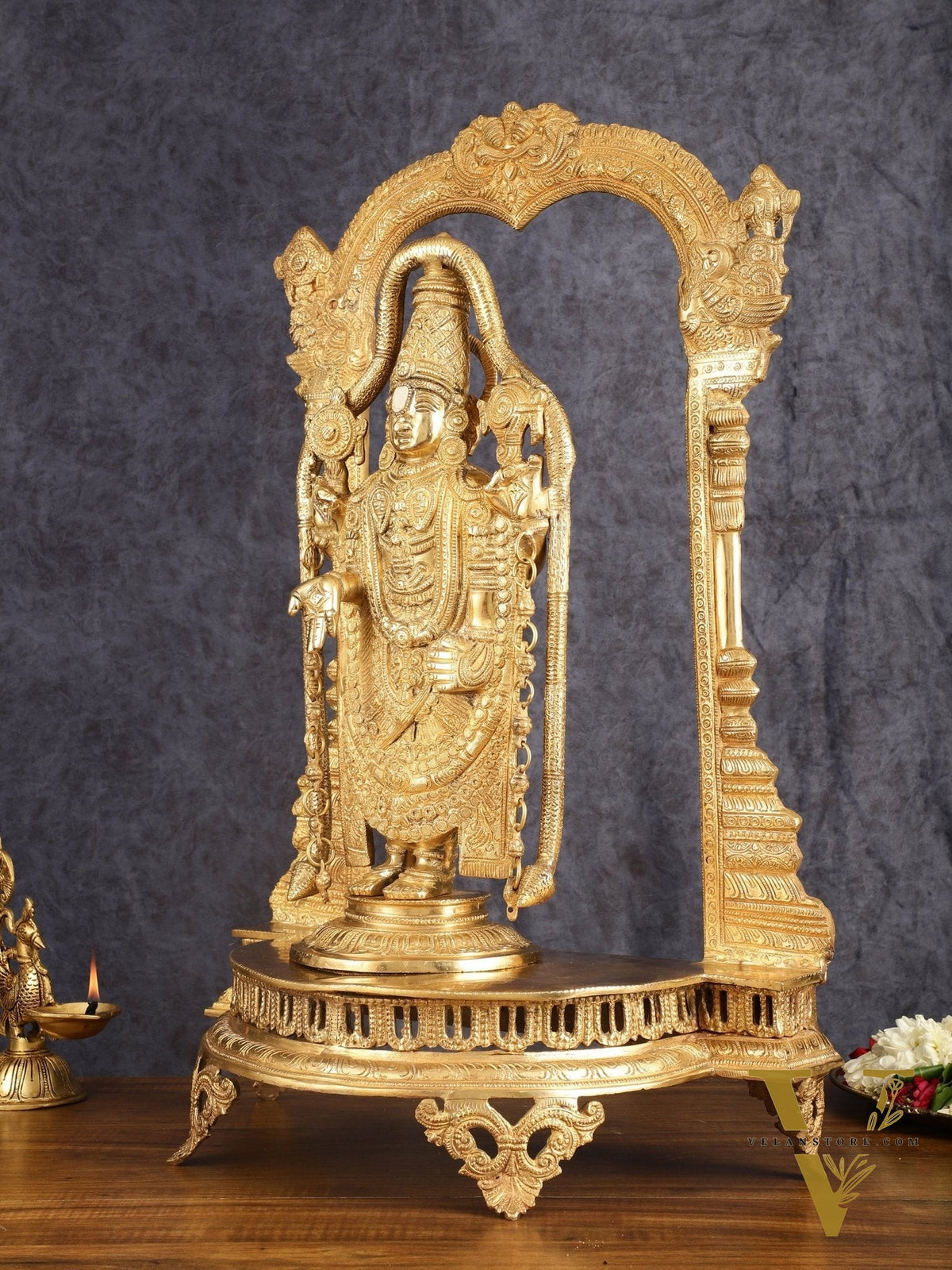 Tirupati Balaji Brass Idol 25 inches