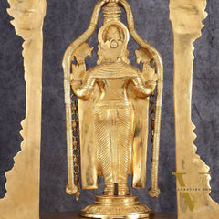 Tirupati Balaji Brass Idol 25 inches