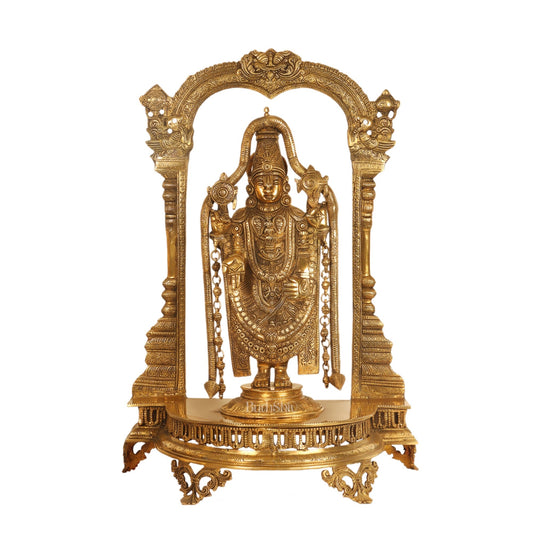 Tirupati Balaji Brass Idol 25 inches