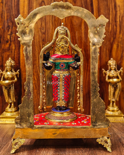 Tirupati Balaji Brass Idol 25 inches