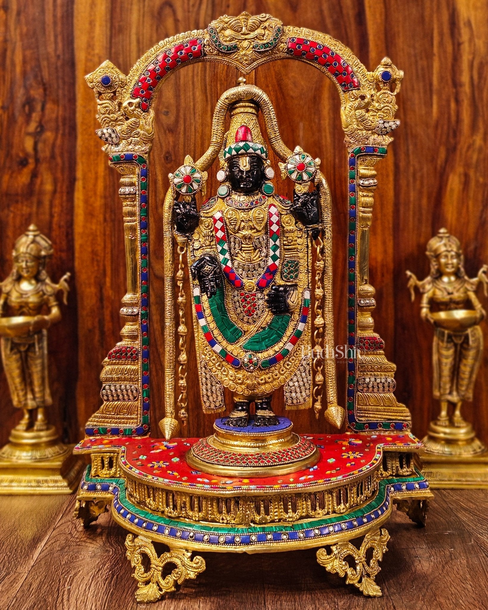 Tirupati Balaji Brass Idol 25 inches