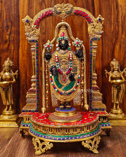 Tirupati Balaji Brass Idol 25 inches