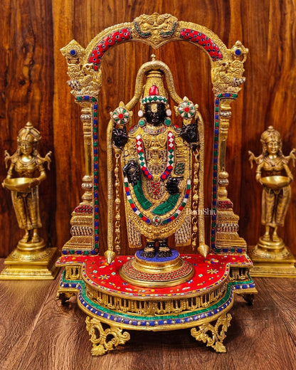 Tirupati Balaji Brass Idol 25 inches