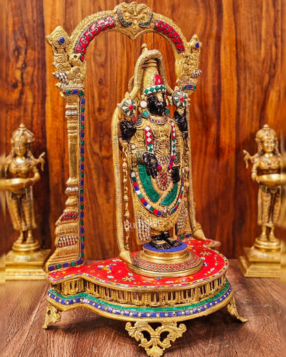Tirupati Balaji Brass Idol 25 inches