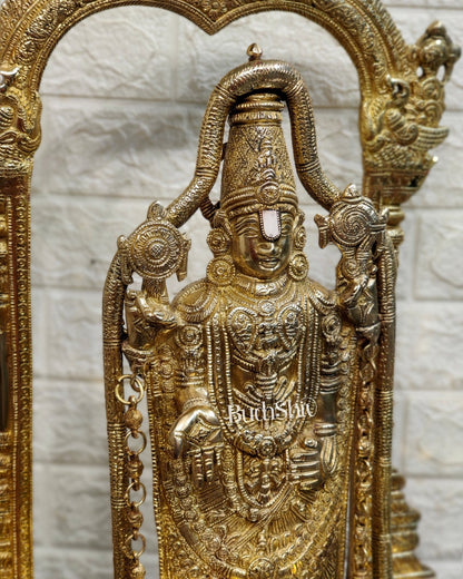 Tirupati Balaji Brass Idol 25 inches