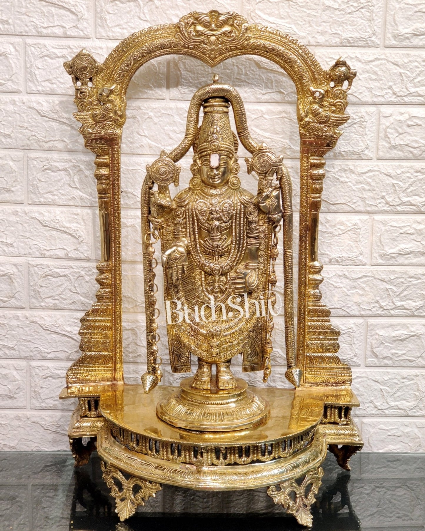 Tirupati Balaji Brass Idol 25 inches