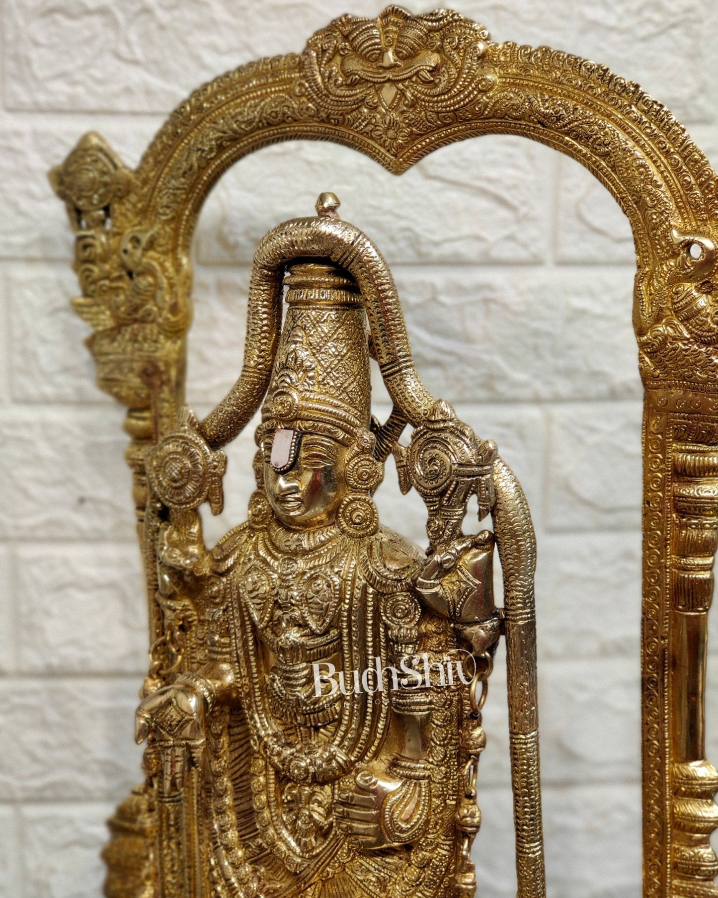 Tirupati Balaji Brass Idol 25 inches