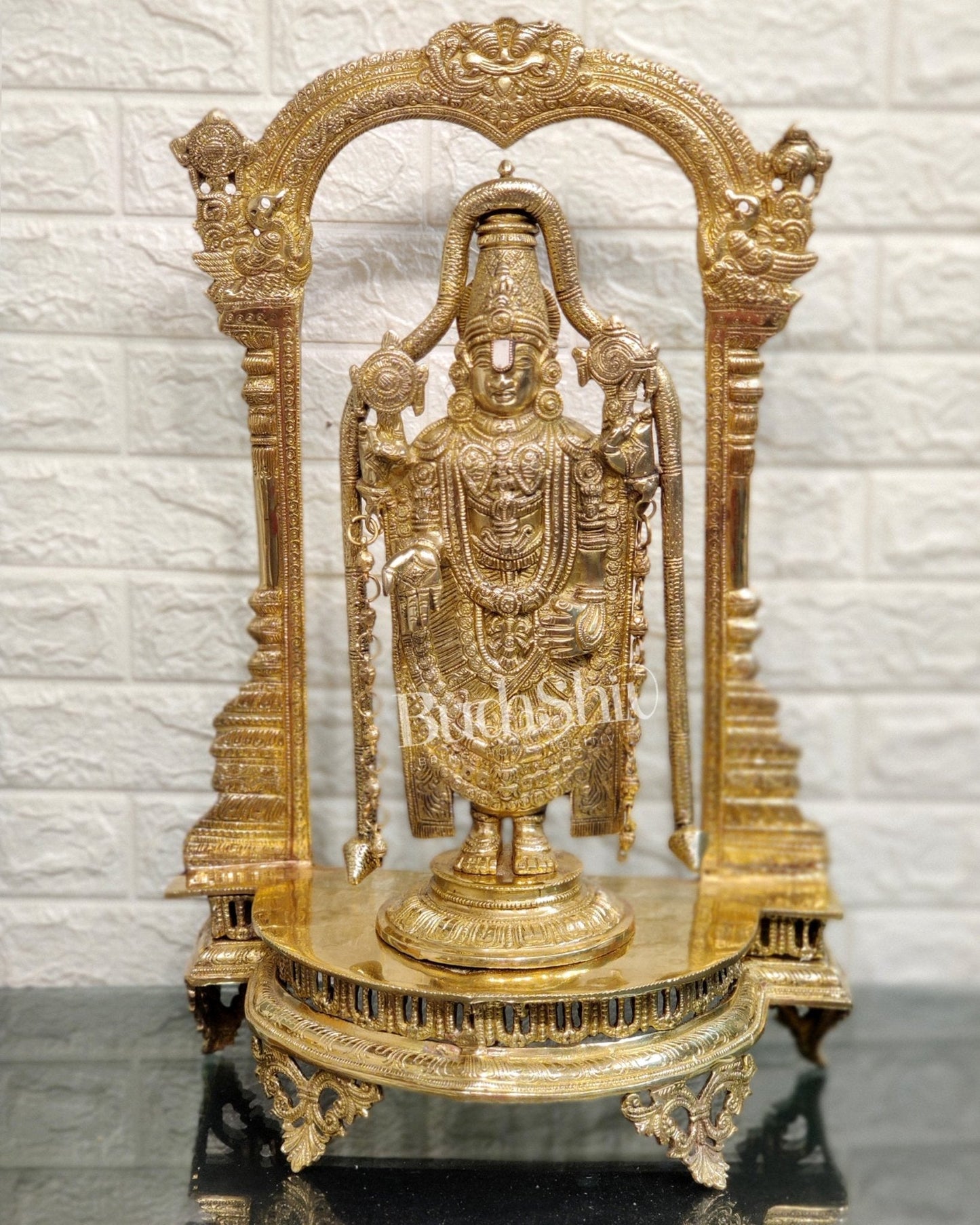 Tirupati Balaji Brass Idol 25 inches