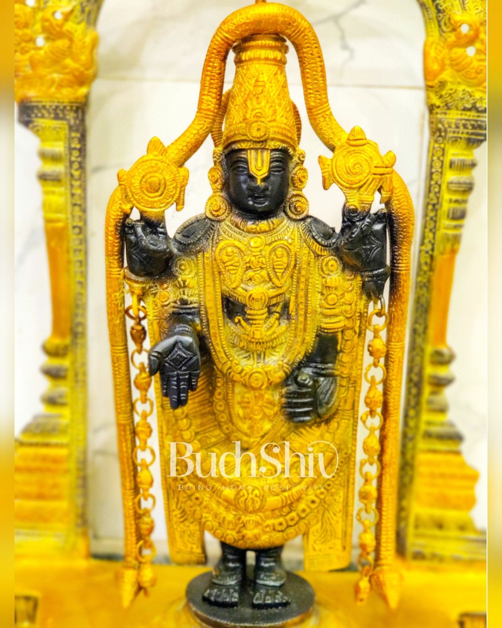 Tirupati Balaji Brass Idol 25 inches