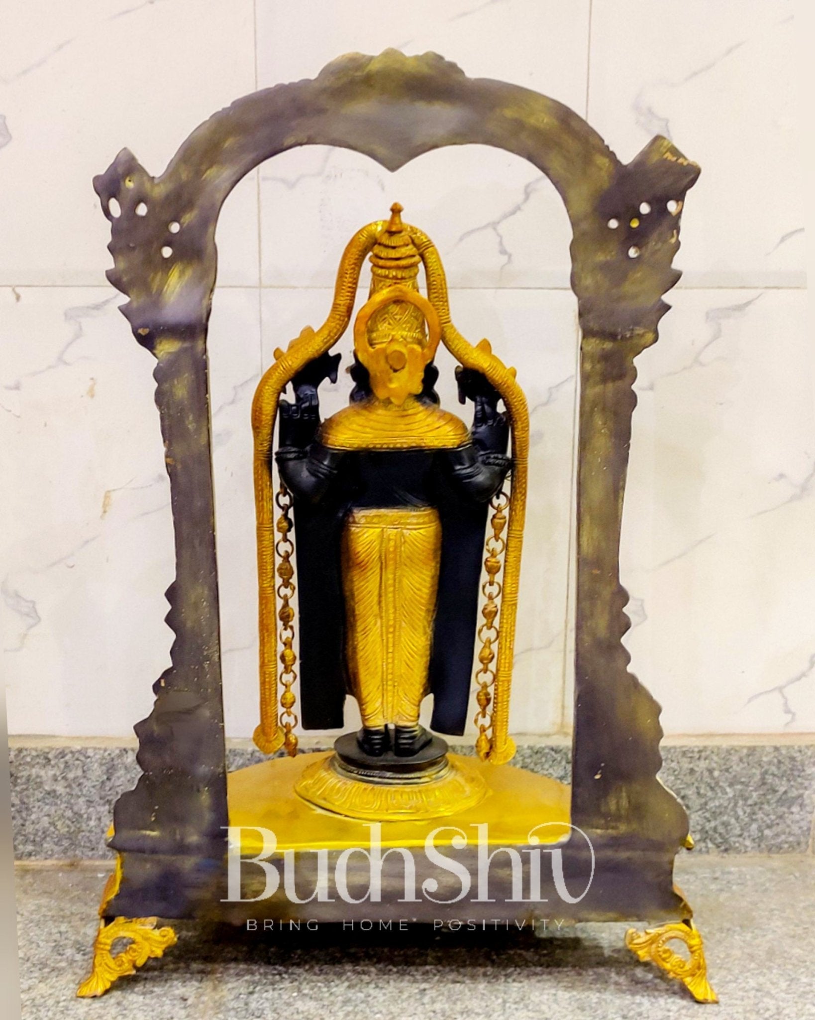Tirupati Balaji Brass Idol 25 inches