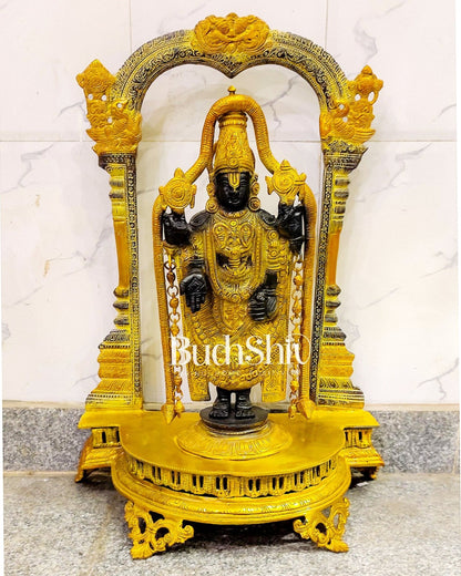 Tirupati Balaji Brass Idol 25 inches