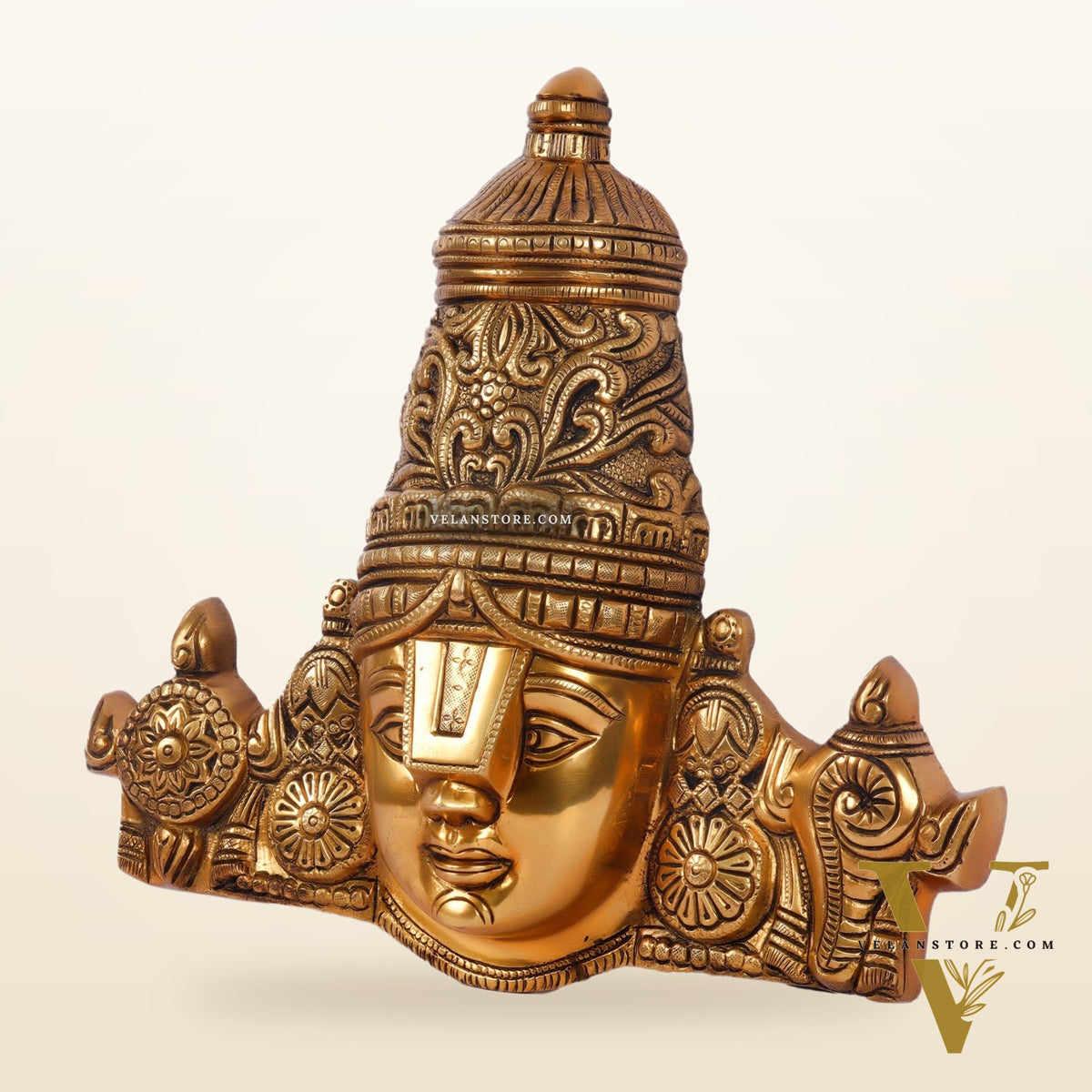 Tirupati Balaji Face Wall Hanging 12 inch
