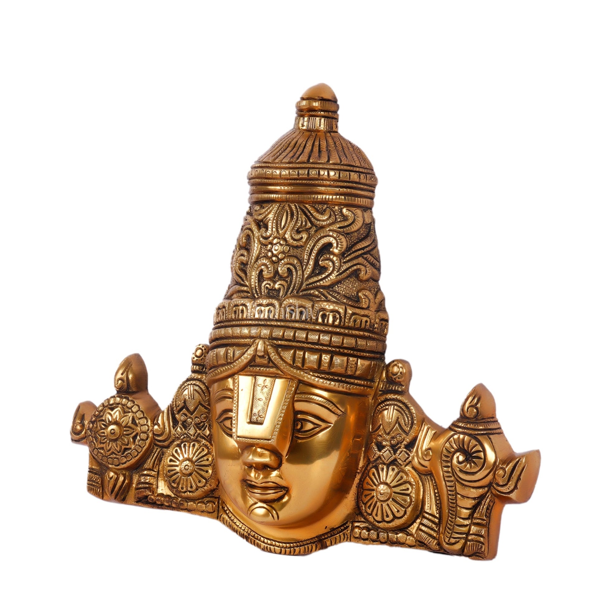 Tirupati Balaji Face Wall Hanging 12 inch