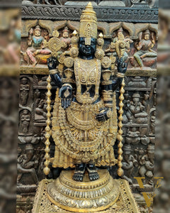 Tirupati Balaji Venkateshwar Brass Statue/Idol 38 inches