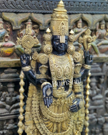 Tirupati Balaji Venkateshwar Brass Statue/Idol 38 inches