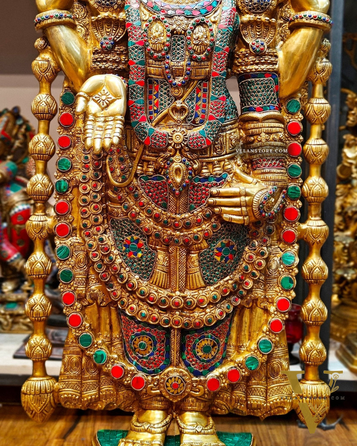 Tirupati Balaji Venkateshwar Brass Statue/Idol 48 inches
