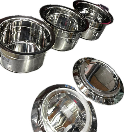 SS Stainless Steel Tope Set Essential Kitchen Set