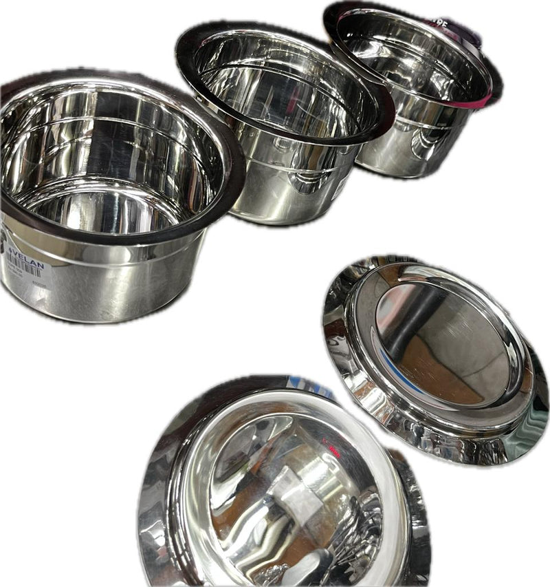 SS Stainless Steel Tope Set Essential Kitchen Set-4