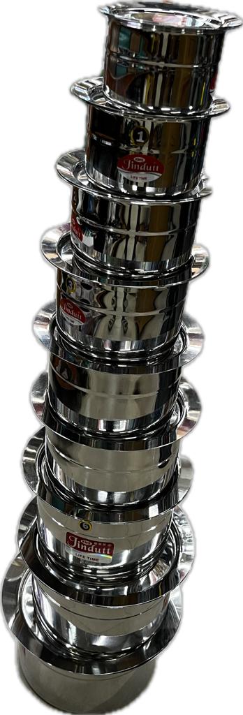 SS Stainless Steel Tope Set Essential Kitchen Set