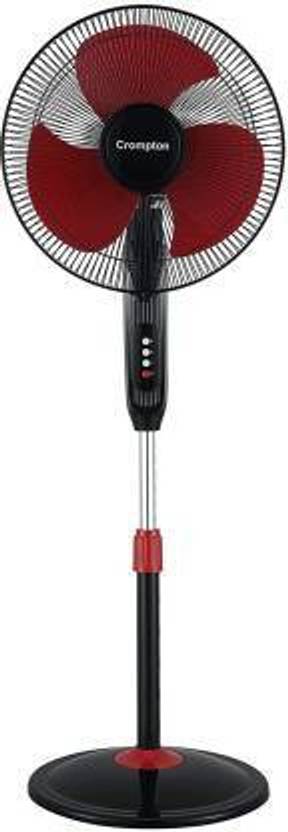 Crompton HighSpeed Torpedo 400 MM Pedestal Fan-1