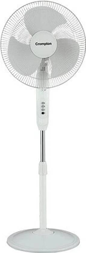 Crompton HighSpeed Torpedo 400 MM Pedestal Fan-2