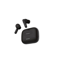 Philips TAT1050 True Wireless Earbuds with ANC, Quad Mic ENC, 50 Hr Playtime, Black (TAT1050BK/94)