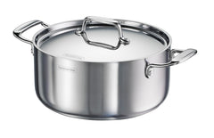 Fusao EX+ 24cm Ceramic Stainless Steel Tri-Ply Biryani Pot with SS Lid - 4.8L