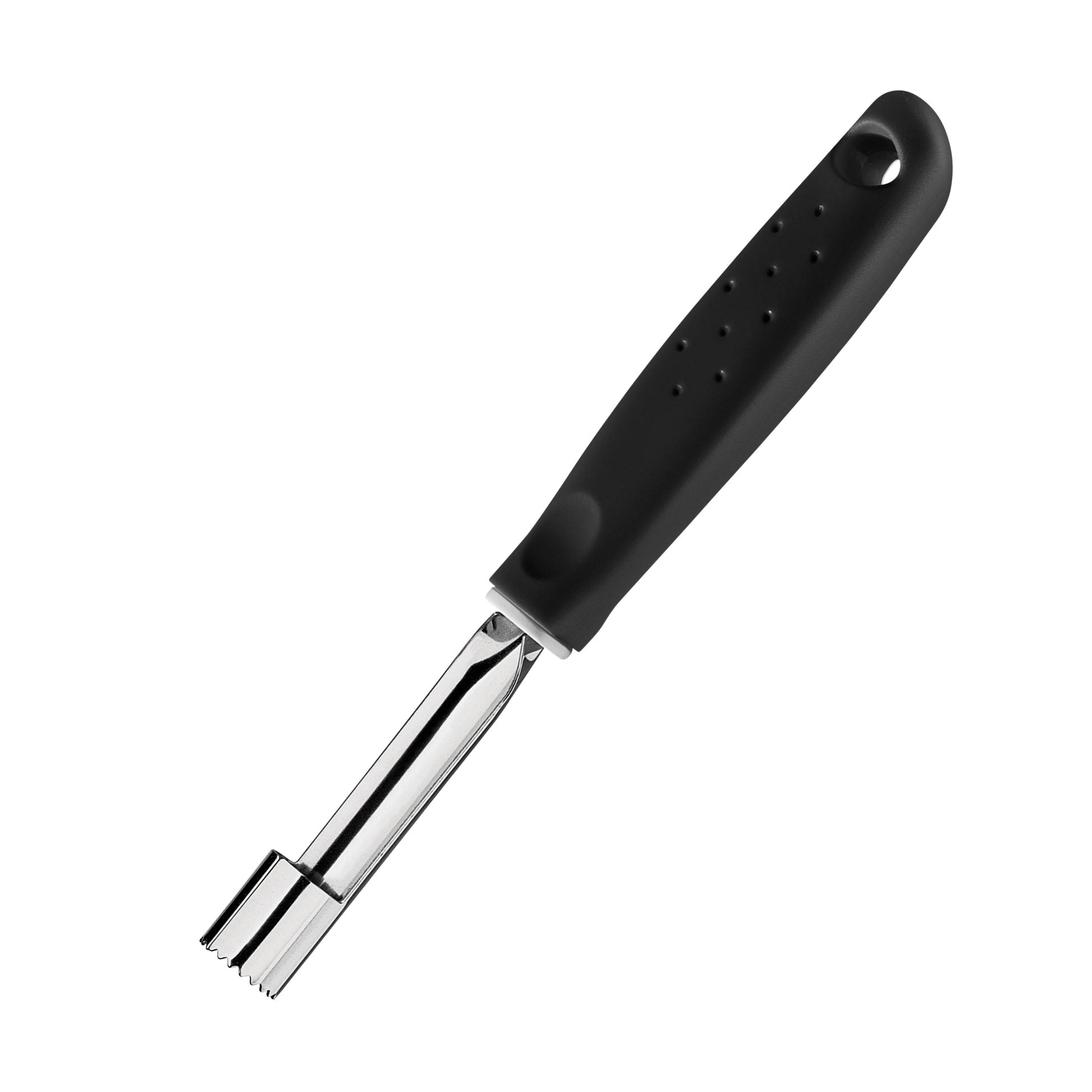 Utilitá Stainless Steel Pulp Extractor with Black Polypropylene Handle