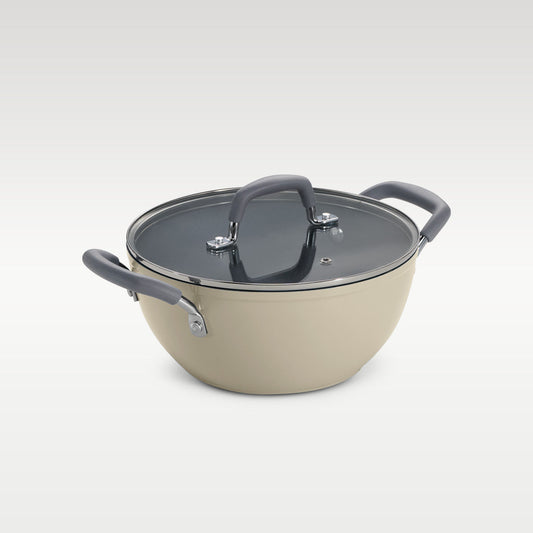 Velo Forged Deep Kadai 22 cm - Sand