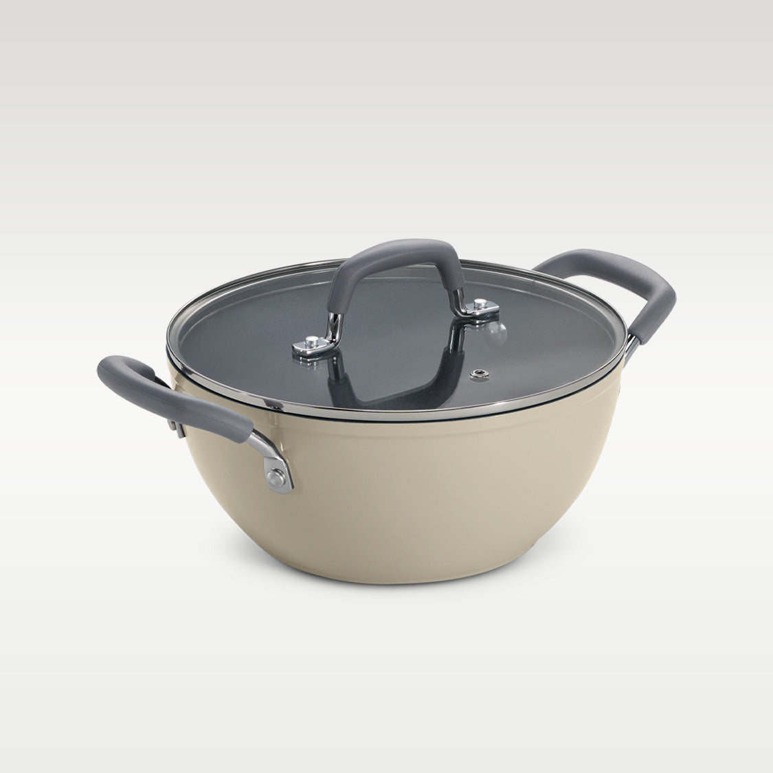 Velo Forged Deep Kadai 24 cm - Sand