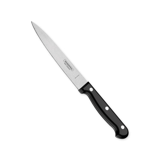 Ultracorte 6" Antimicrobial Stainless Steel Utility Knife Dagger Blade - Polypropylene Handle (Black)