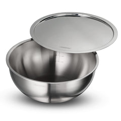 Aeion 28cm Stainless Steel Tri-Ply Extra Deep Tasla with SS Lid - 5.9L