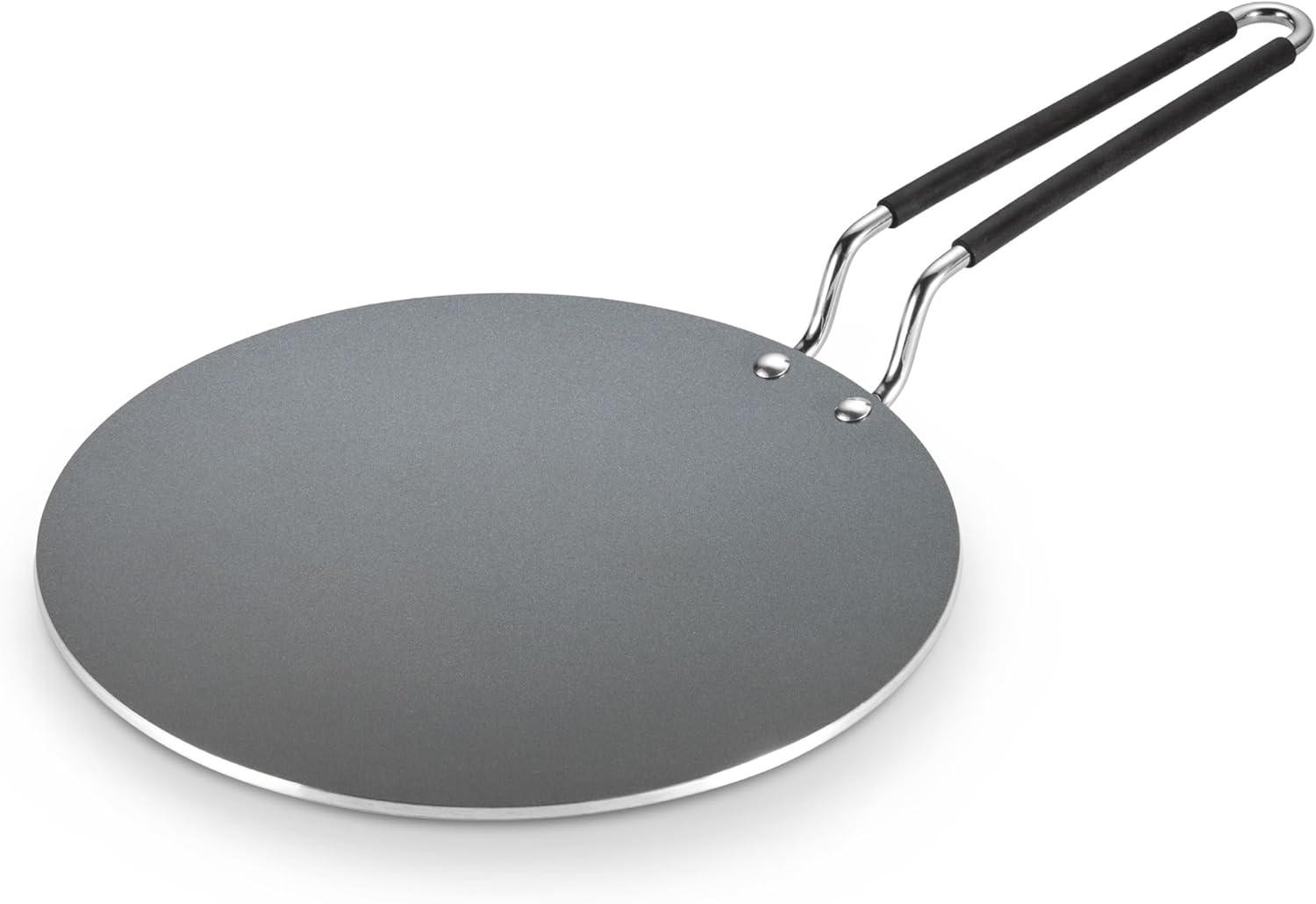 Fusao EX+ 26cm Ceramic Stainless Steel Tri-Ply Concave Tawa - 4mm Thick
