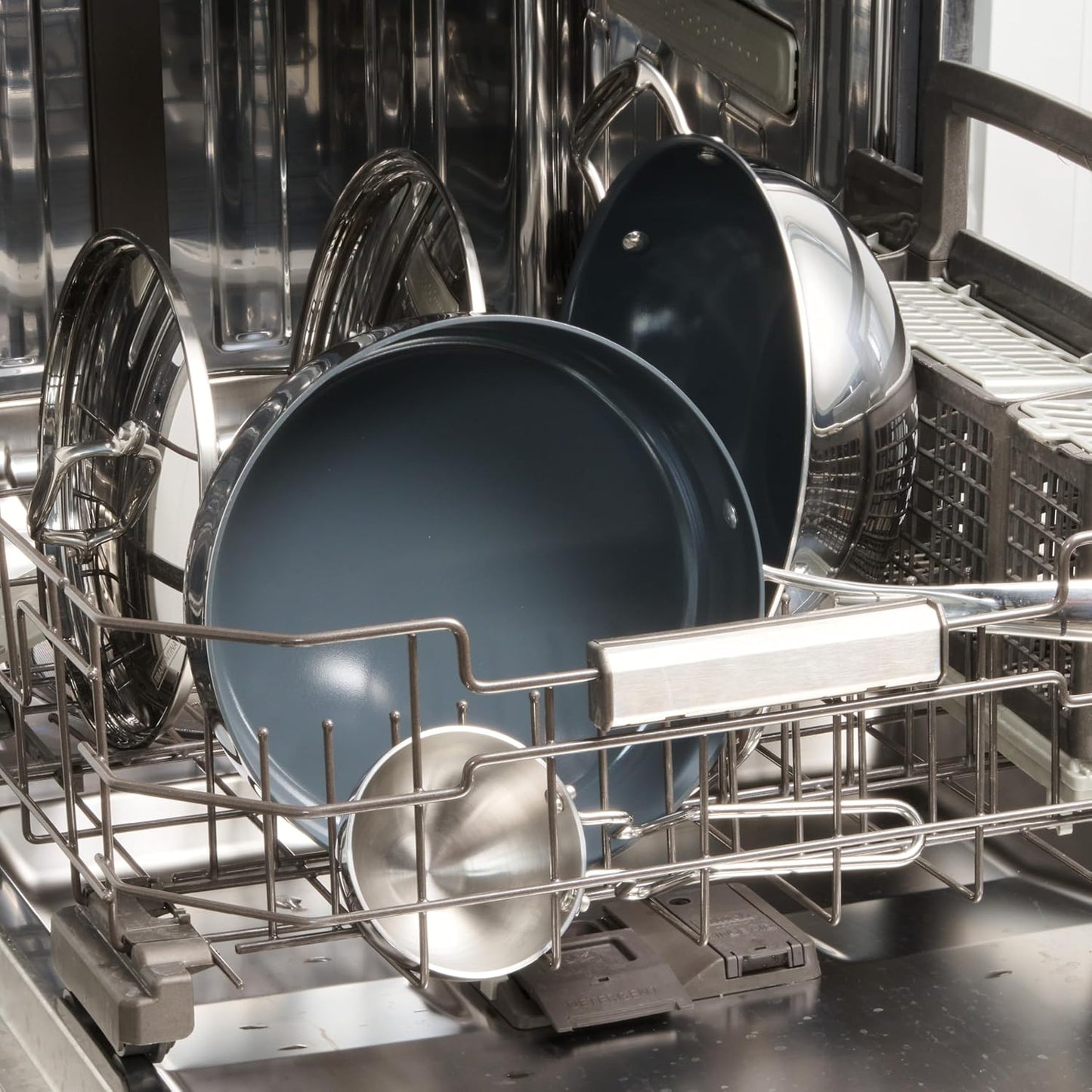 Fusao EX+ 30cm Ceramic Stainless Steel Tri-Ply Dosa Tawa - 4mm Thick