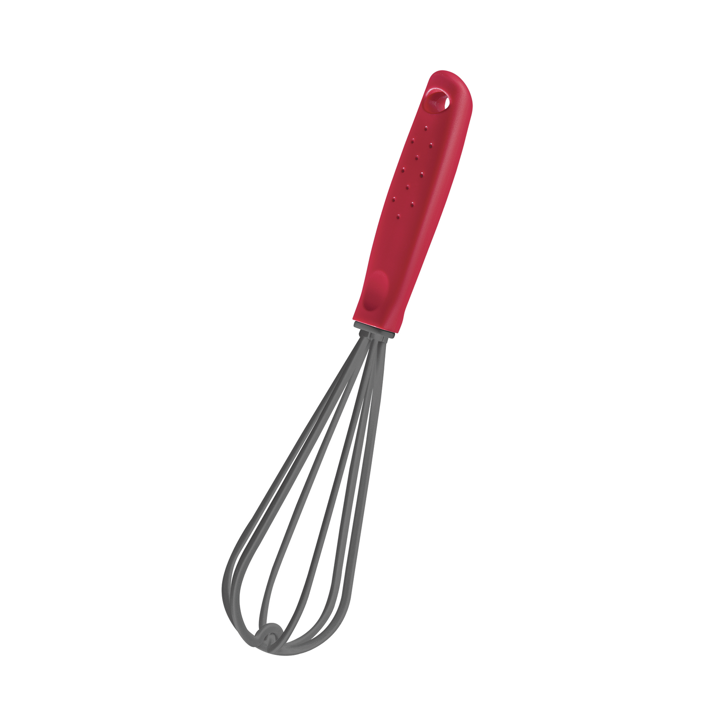 Utilitá Nylon Hand Whisk with Red Polypropylene Handle