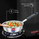 Prestige Tri-Ply Cute with Even Heat Distribution Fry Pan 12 cm diameter 0.4 L capacity