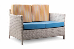Tecla Outdoor Sofa Set 2 Seater , 2 Single seater and 1 Center Table (Off White)