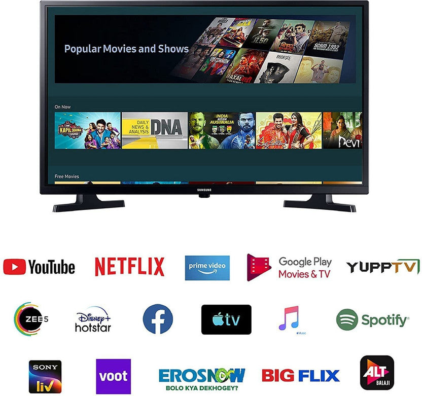 Samsung 108 cm (43 inches) Crystal 4K Series Ultra HD Smart LED TV UA43AUE60AKLXL (Black)