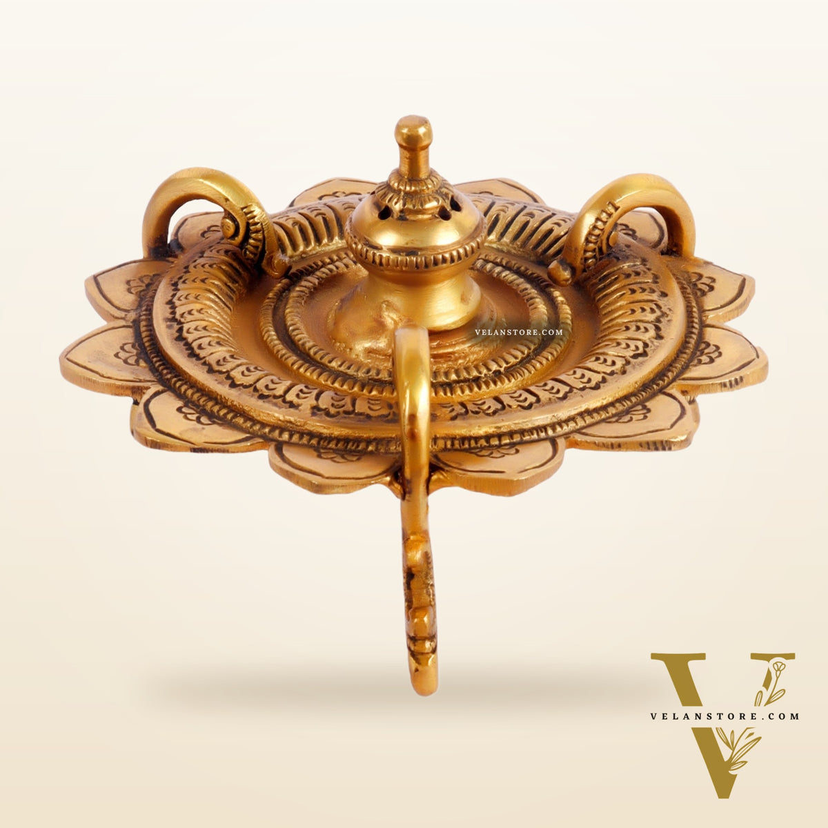 Unique Brass Incense Holder - Magnificent Design
