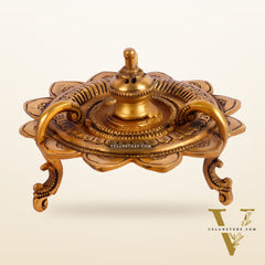 Unique Brass Incense Holder - Magnificent Design