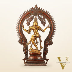 Unique Brass Nataraja Statue - 26"
