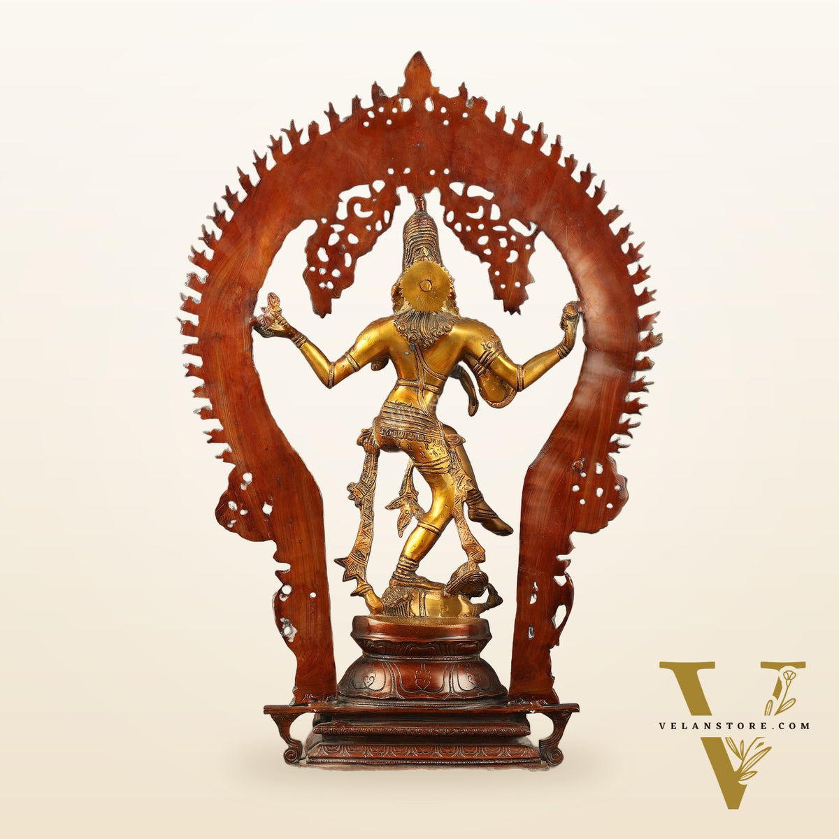 Unique Brass Nataraja Statue - 26"