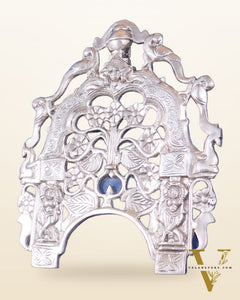 Unique Brass silver plated Prabhavali Wall Hanging – 12"