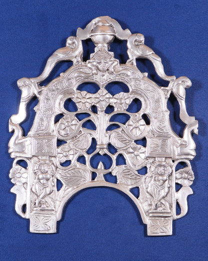 Unique Brass silver plated Prabhavali Wall Hanging – 12"