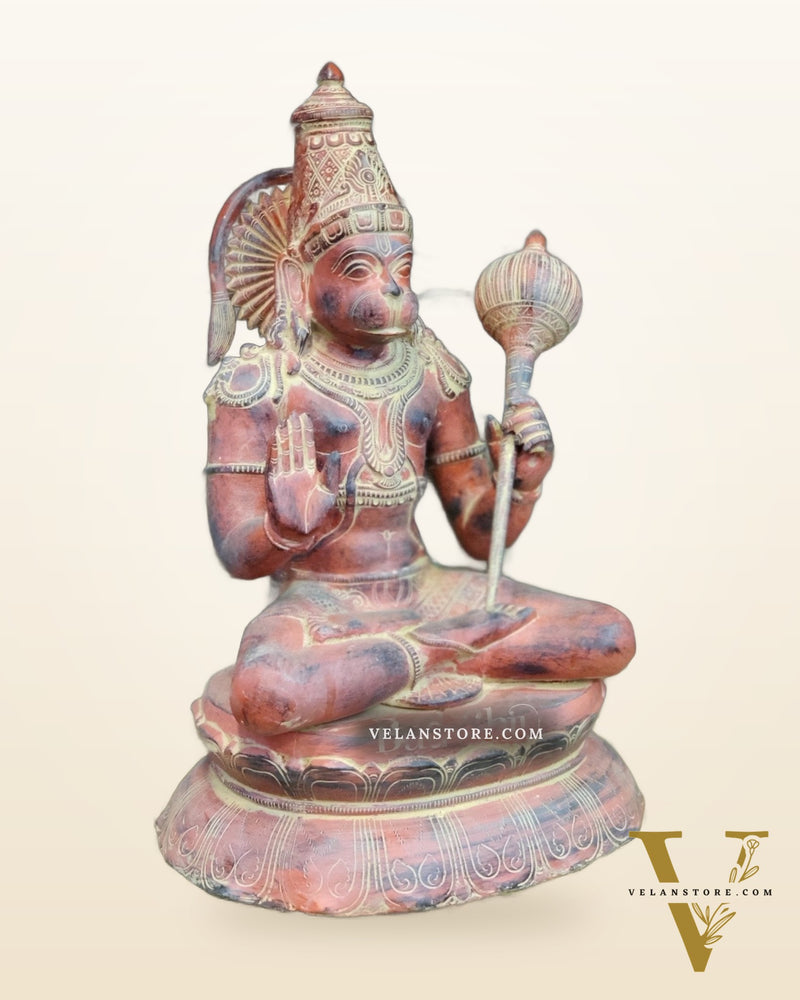 Unique Handcrafted Brass Hanuman Statue | 16" Height
