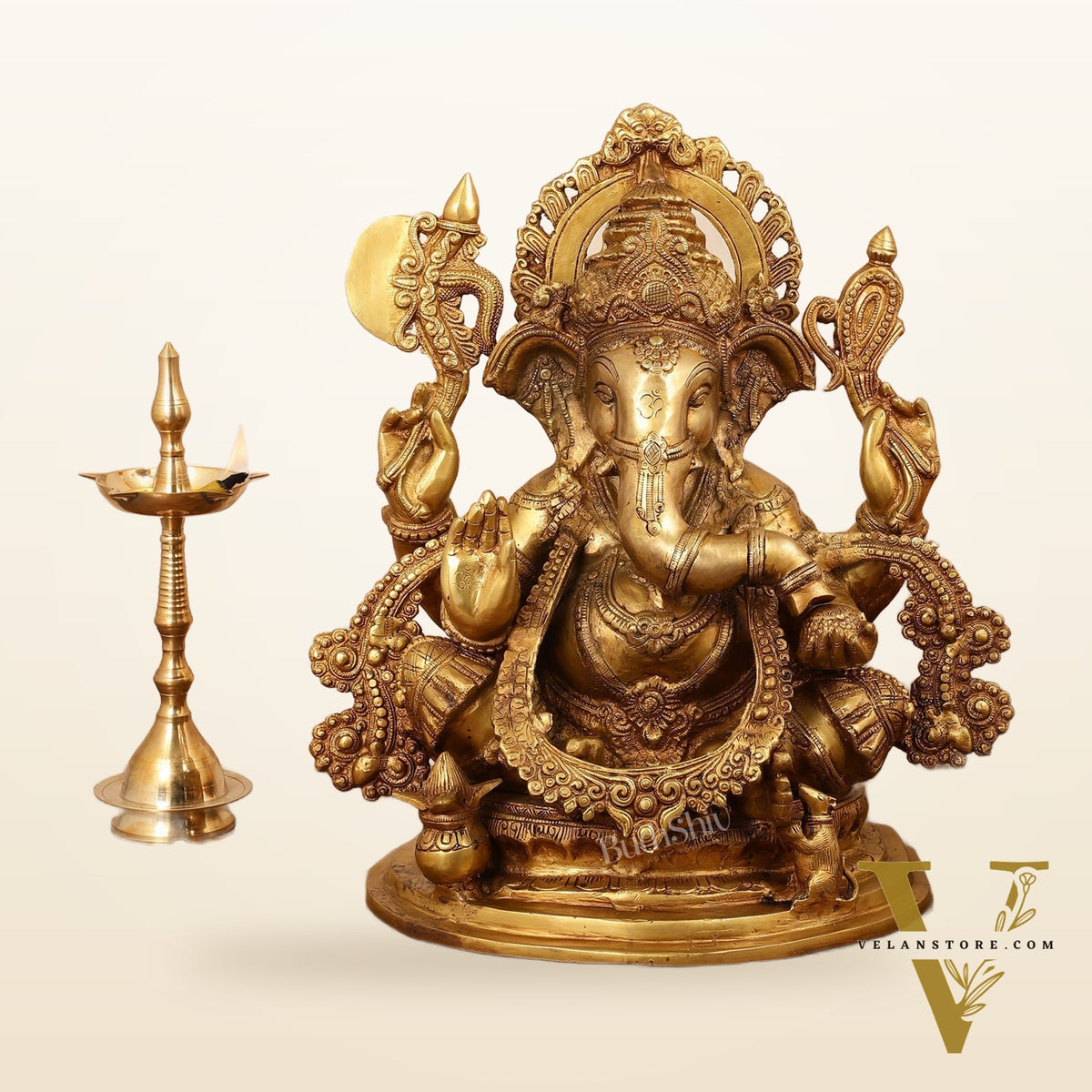 Unique lord Ganesha Brass Idol Height 20 inch