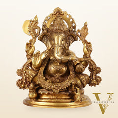 Unique lord Ganesha Brass Idol Height 20 inch