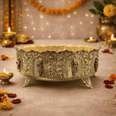 Brass Dashavatara Urli