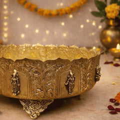 Brass Dashavatara Urli